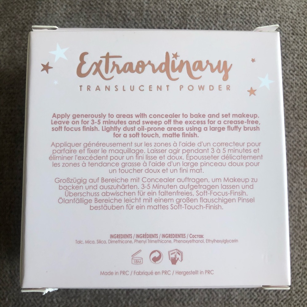 Ciate London Extraordinary Translucent Powder - Picture 2 of 4